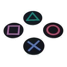 Playstation Metal Coasters - podkladki metalowe Playstation Metal Coasters - podkladki metalowe