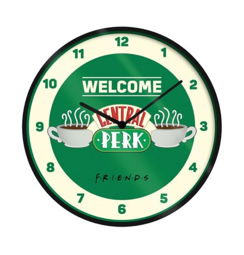 Zegar ścienny Przyjaciele (CENTRAL PERK) średnica: 25 cm Zegar ścienny Przyjaciele (CENTRAL PERK) średnica: 25 cm