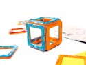 Kolorowe klocki magnetyczne MAGICAL MAGNET 40SZT Kolorowe klocki magnetyczne MAGICAL MAGNET 40SZT