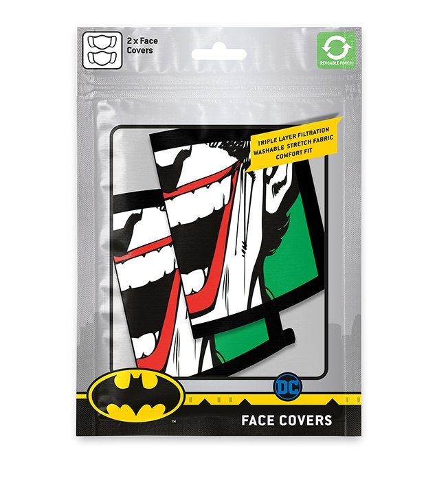 Maseczki na twarz Joker (2 sztuki) Maseczki na twarz Joker (2 sztuki)
