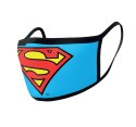 Maseczki na twarz SUPERMAN (LOGO) (2 szt) Maseczki na twarz SUPERMAN (LOGO) (2 szt)
