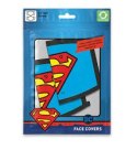 Maseczki na twarz SUPERMAN (LOGO) (2 szt) Maseczki na twarz SUPERMAN (LOGO) (2 szt)