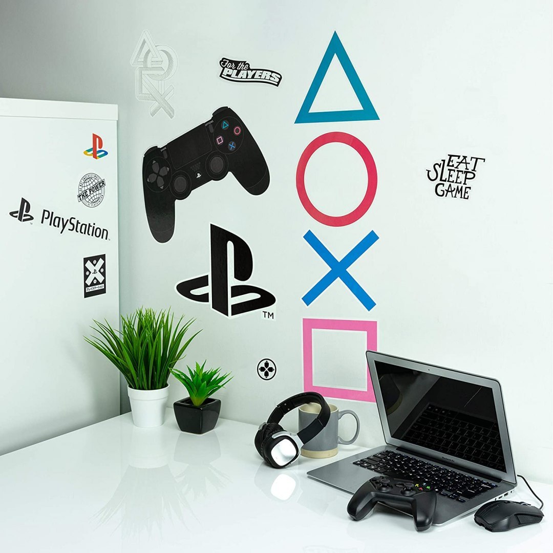 Naklejki ścienne Playstation (21 szt) Naklejki ścienne Playstation (21 szt)