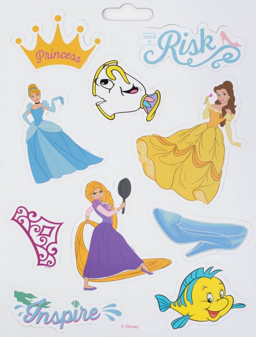 Zestaw magnesów Księżniczki Disney'a (18 szt) Zestaw magnesów Księżniczki Disney'a (18 szt)