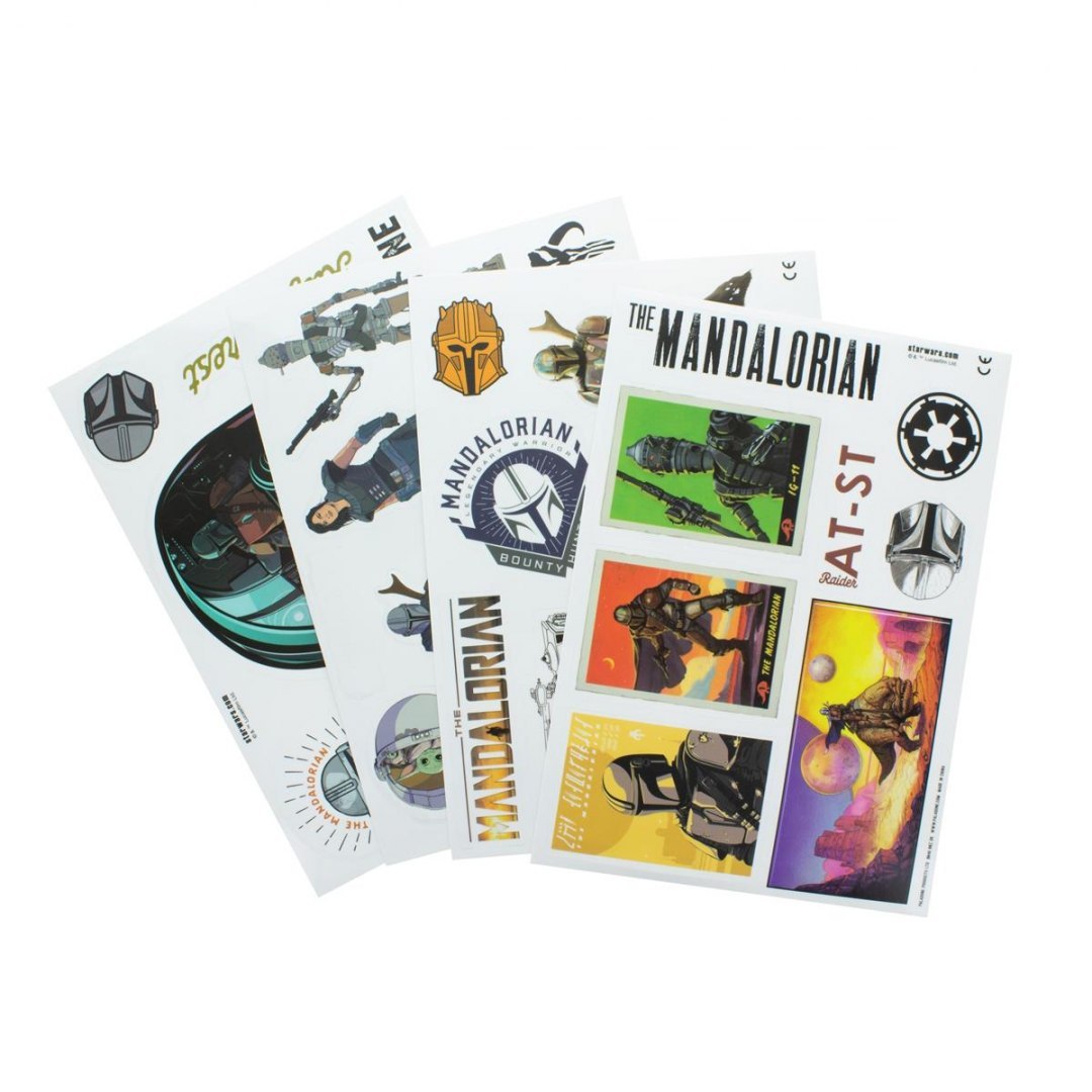 Zestaw naklejek Gwiezdne Wojny Mandalorian Zestaw naklejek Gwiezdne Wojny Mandalorian