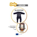 Baby Driver - Pajac - Granatowy - Rozmiar 86 Baby Driver - Pajac - Granatowy - Rozmiar 86