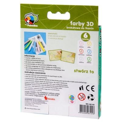 Farby 3D do tkanin Farby 3D do tkanin