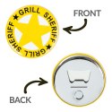Fartuch i kubek szeryfa dla Taty DZIEŃ OJCA grill Fartuch i kubek szeryfa dla Taty DZIEŃ OJCA grill