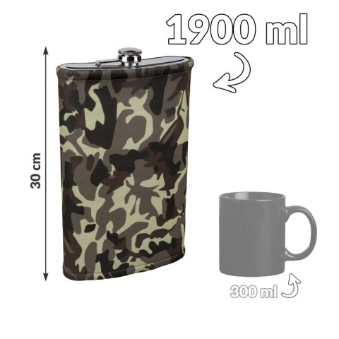 Gigantyczna Piersiówka - Militarna Gigantyczna Piersiówka - Militarna