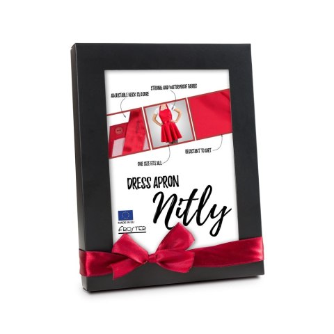 Nitly Red - Fartuszek Sukienka Nitly Red - Fartuszek Sukienka