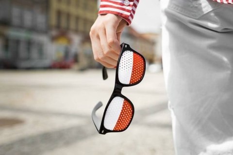Okulary kibica Polska Okulary kibica Polska