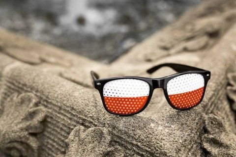 Okulary kibica Polska Okulary kibica Polska