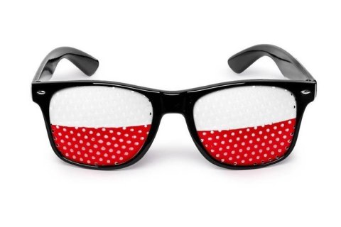 Okulary kibica Polska Okulary kibica Polska