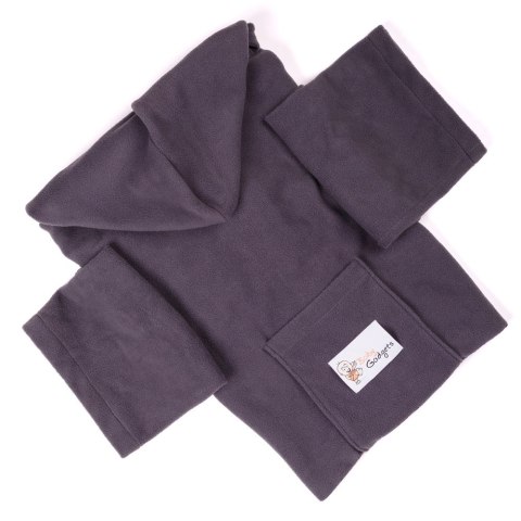 Baby Wrapi Active - Kocyk z rękawami - Grafit Baby Wrapi Active - Kocyk z rękawami - Grafit