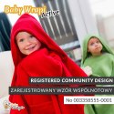 Baby Wrapi Active - Kocyk z rękawami - Groszek Baby Wrapi Active - Kocyk z rękawami - Groszek