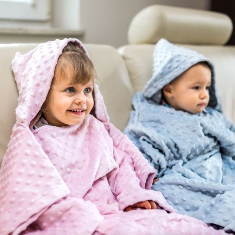 Baby Wrapi - Kocyk z rękawami - Błękitny Baby Wrapi - Kocyk z rękawami - Błękitny