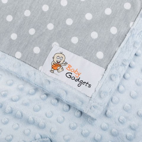 Baby Wrapi - Kocyk z rękawami - Błękitny Baby Wrapi - Kocyk z rękawami - Błękitny