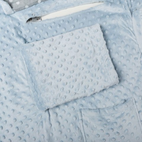 Baby Wrapi - Kocyk z rękawami - Błękitny Baby Wrapi - Kocyk z rękawami - Błękitny