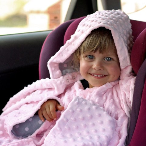Baby Wrapi - Kocyk z rękawami - Różowy Baby Wrapi - Kocyk z rękawami - Różowy