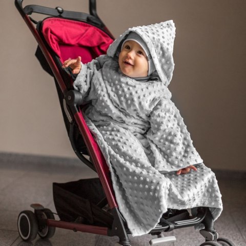 Baby Wrapi - Kocyk z rękawami - Szary Baby Wrapi - Kocyk z rękawami - Szary