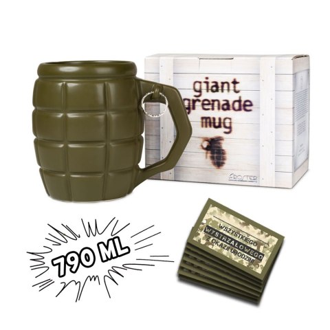 Gigantyczny Kubek Granat - Zielony Gigantyczny Kubek Granat - Zielony