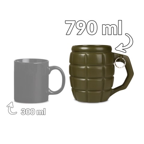 Gigantyczny Kubek Granat - Zielony Gigantyczny Kubek Granat - Zielony