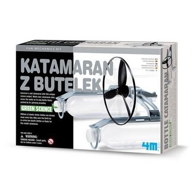 Katamaran z butelek Katamaran z butelek