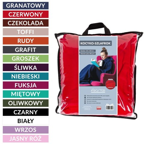 Kocyko-szlafrok - Biały Kocyko-szlafrok - Biały