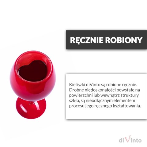 Zakochany Kieliszek diVinto - Czerwony Zakochany Kieliszek diVinto - Czerwony
